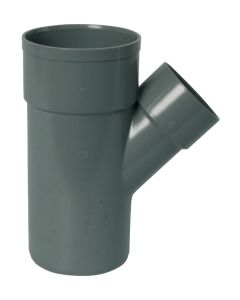 Pvc l-t-stuk 45° verlopend m/s