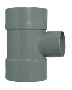 Pvc l-t-stuk 88° GR 110X50mm 3xm