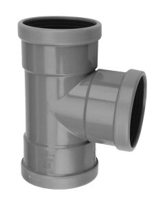 Pvc m-t-stuk 88° SN4 GR 160mm 3xm 