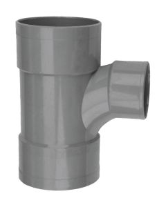 Pvc stroom l-t-stuk 88° GR 125x110mm 3xm