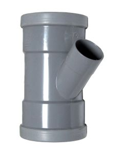 Pvc m-t-stuk 45° SN4 GR 125x75mm