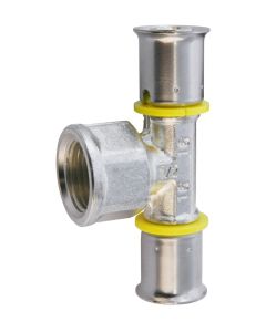Tigris GAS t-stuk 20x1/2"x20mm