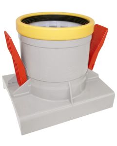 Pvc knevelinlaat
