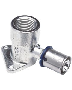 Tigris pers muurplaat 14mm x 3/8" bi