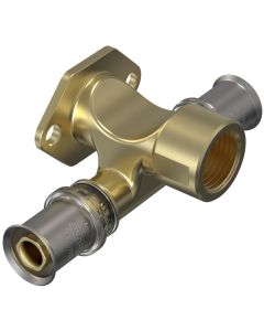 Tigris pers muurplaat 16mm x1/2" bi 180º