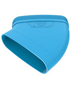 Wavin ventiza bocht 45° 235x80mm m/s