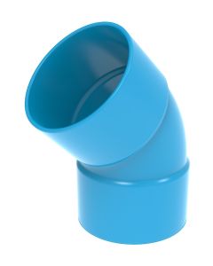 Wavin ventiza bocht 45° m/m