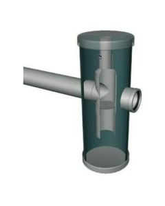 Pvc zandvangput 400 / 315  2 x Ø160