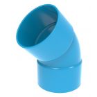 Wavin ventiza bocht 45° m/m