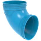 Wavin ventiza bocht 90° m/m rond