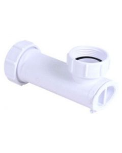 McA PP Ruimtebesp Sifon 11/4" x 40mm wit