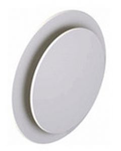 Ubb. haelix rondo Ventiel toe-, afvoer KS 125 wit