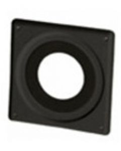 Gevel Manchet KS voor Muurdoorvoer 60/100 zwart