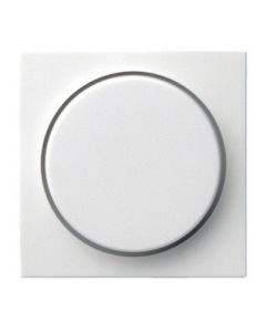 Gira inzetpl knop dimmer wit mat 55