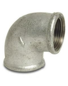 Knie verzinkt 2 1/2" nr.90