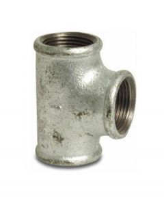 T verloop verzinkt 2"x 1/2"x2" nr.130