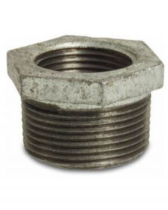 Verloopring verzinkt 1 1/4"x3/8