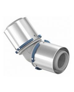 Uponor MLC composiet persknie 45° 40x40mm