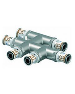 Uponor S-PRESS kruisfitting 16x16x16mm