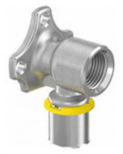 Uponor MLC-G GAS persmuurplaat 25x3/4"bi