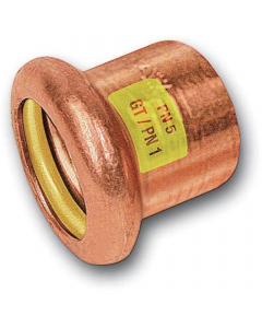 Sanha press GAS eindkoppeling 42mm