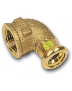 Sanha press GAS knie 3/4"x22mm bi