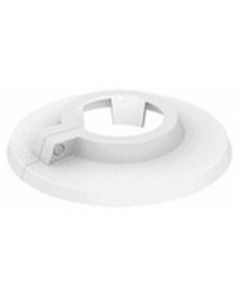 Muurrozet wit 25mm per/st