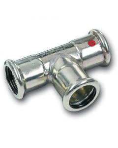 Sanha press verz. t-stuk 22x28x22mm