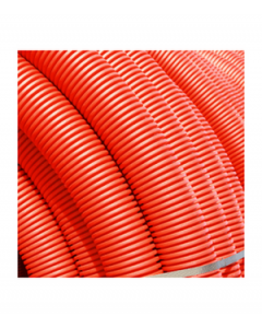 PE kabelbuis rd. met trekdraad 160mm (50mtr.)