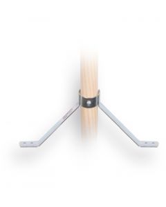 Stokhouder SOLIDE voor steel met diameter 28 mm