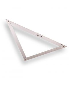 Labora opvouwbare aluminium vouwhaak in nylon draagtas, afmeting 60 x 60 cm.