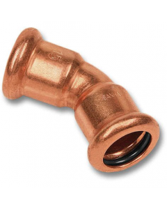 Sanha press RK bocht 45° 22mm