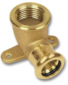 Sanha press RK muurplaat 1/2"x22mm