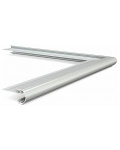 Alu buitenhoek kraaltrim 38mm