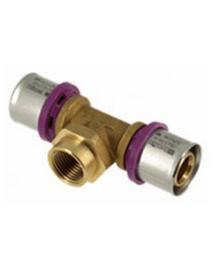 Bonfix Alu-pers t-stuk 26 x 1/2" bi x 26 mm