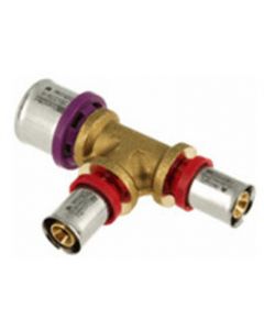 Bonfix Alu-pers verloop t-stuk 26 x16 x16mm