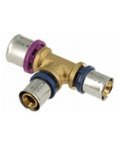 Bonfix Alu-pers verloop t-stuk 26x20x20mm