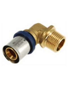 Bonfix Alu-pers knie 3/4" bui x 20 mm