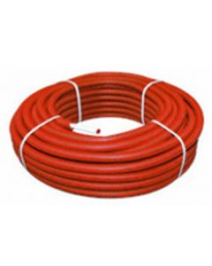 Bonfix Alu-pers systeembuis + rode mantel 16 x 2,0 rol 50mtr.