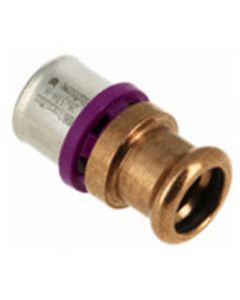 Bonfix Alu-pers rechte verl. kopp. 26x22 mm