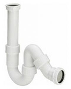 Viega buissifon 11/2" x 40 mm wit