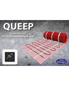 Queep elektrische vloerverwarmings-mat