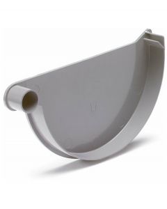 S-lon eindstuk 150mm lijm links 