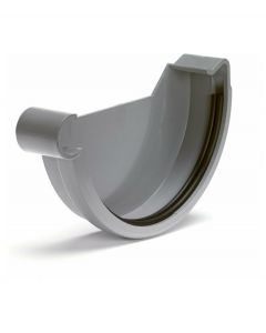 S-lon klem eindstuk 150mm rechts