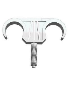 Kunststof leidingclip  20-25 dubbel 250st.