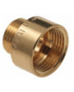 Bonfix mess. neusstuk 1/2" x 3/8" messing