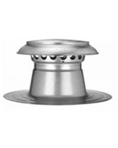 Platdakontluchting enkel wandig