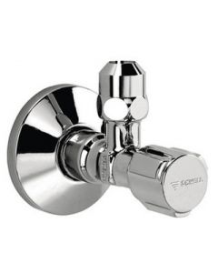 Schell comfort hoekstopkraan 15g 1/2 x 10g 3/8 ch