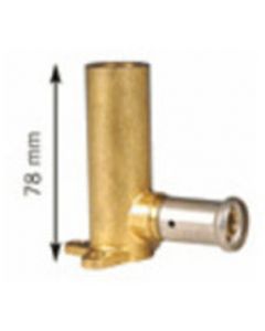 Henco pers muurplaat 16x1/2 78H lang