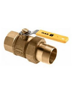 Bonfix mess gaskogelkraan 1 1/4" bnxkopp bt g